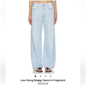 AGOLDE Low Slung Baggy Wide Leg Jeans